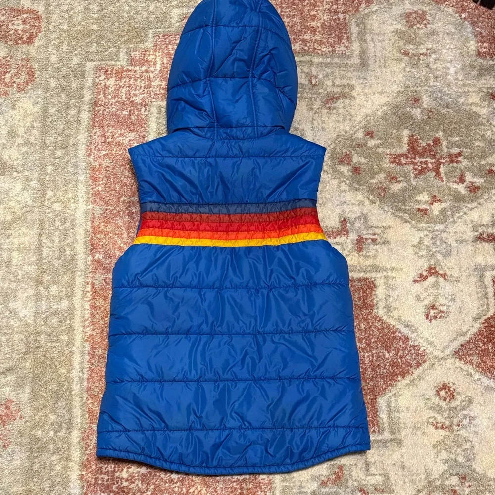 Aviator Nation Puffer Vest with Hood - Picture 13 of 13